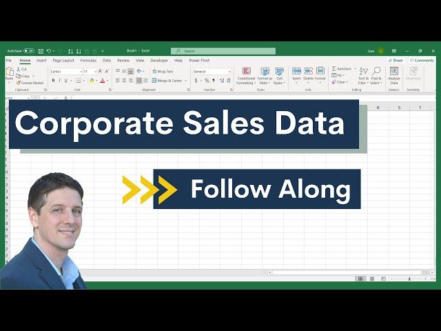 Watch a Professional Analyst Use Pivot Tables on Corporate Sales Data - Excel Tutorial