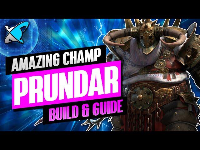 "AMAZING CHAMP" Prundar Build, Guide & Masteries | Best Epic Champions | RAID: Shadow Legends