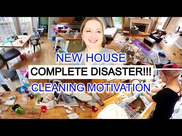 CLEANING MOTIVATION // COMPLETE DISASTER CLEAN WITH ME