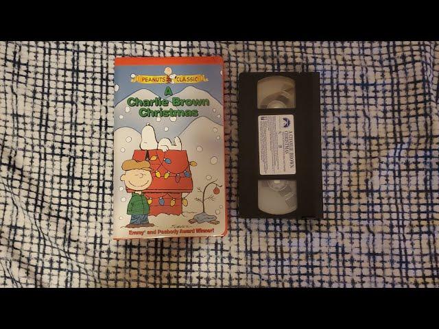 Opening To A Charlie Brown Christmas 1996 (2000 Reprint) VHS