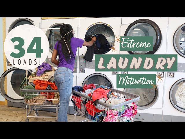 34 LOADS of Laundry in 1 DAY  | LAUNDRY MOTIVATION | GET IT ALL DONE | LAUNDRY DAY