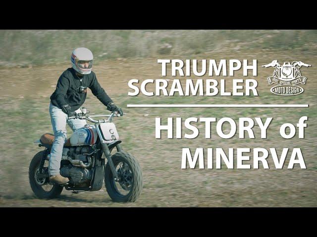 TRIUMPH "MINERVA" SCRAMBLER al MUD RUN OFF ROAD PARTY 2019  | MOTO DESIGN CUSTOMS 