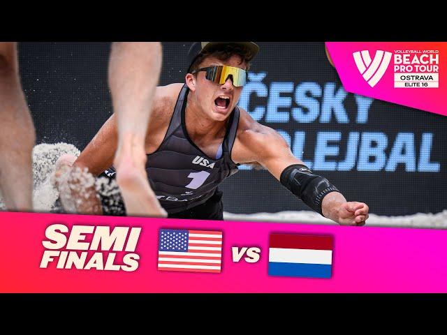 Partain/Benesh vs. Boermans/de Groot - Semi Final Highlights | Ostrava 2024 #BeachProTour
