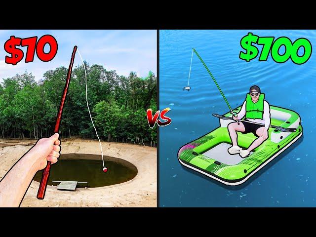 $70 vs $700 Budget Fishing Challenge