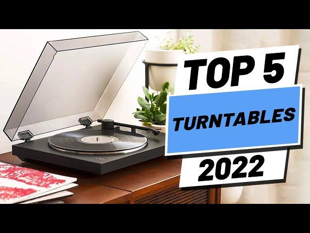 Top 5 BEST Turntables of [2022] | Record Players!