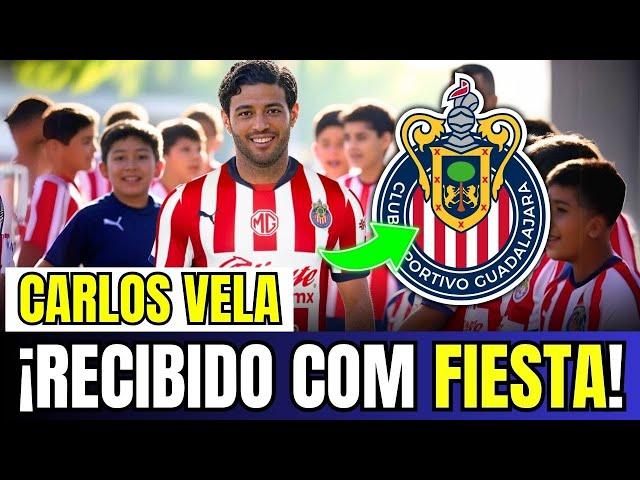 ¡YA ESTÁ AQUÍ! VELA llega a GUADALAJARA para FIRMAR | ultimas noticias del chivas hoy