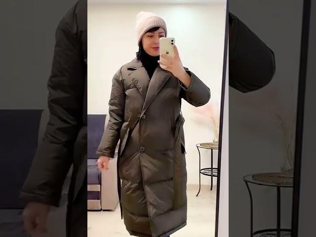 Качественная зимняя куртка на утином пуху с Aliexpress. Ссылка в описании.