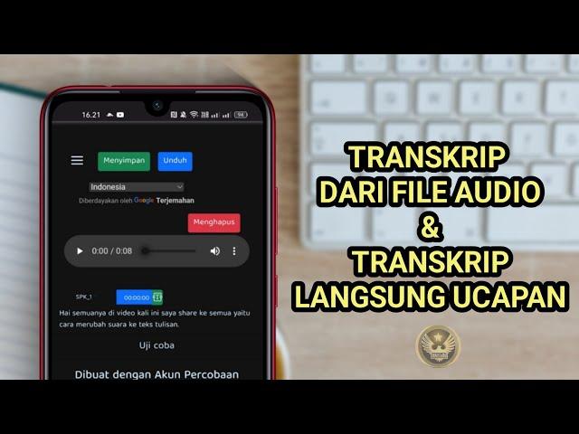 Cara Transkrip Audio Ke Teks Tulisan Tanpa Aplikasi