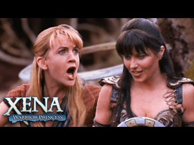 Xena's Twin Gets to Grips with the Chakram | Xena: Warrior Princess