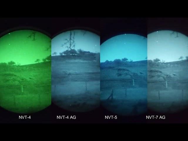 NVT4, NVT-4-AG, NVT-5, and NVT-7-AG side by side comparison