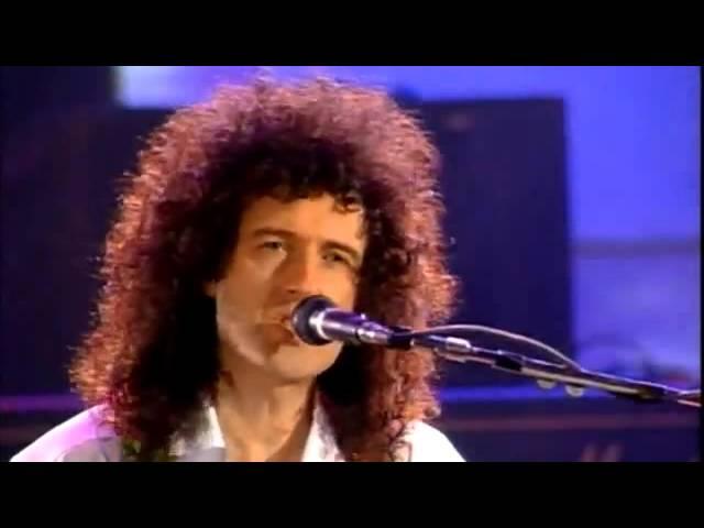 Queen   ' The Show Must Go On' Freddie Mercury Tribute Concert