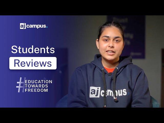 Aj Campus Rida Fatima Testimonial Video