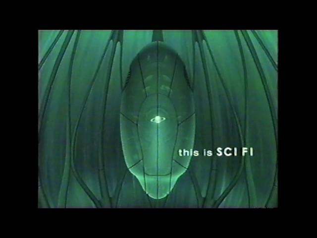 This is Sci Fi bumper ident (2000) advert