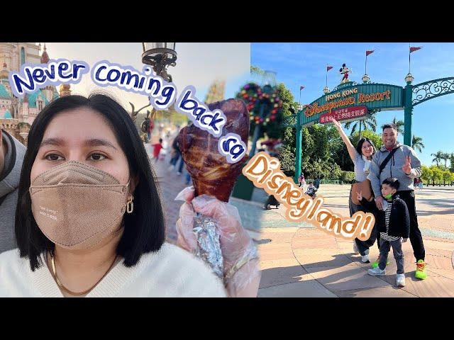 DISNEYLAND WAS A MISTAKE! (What NOT to do in HONGKONG DISNEYLAND) | Kris Lumagui