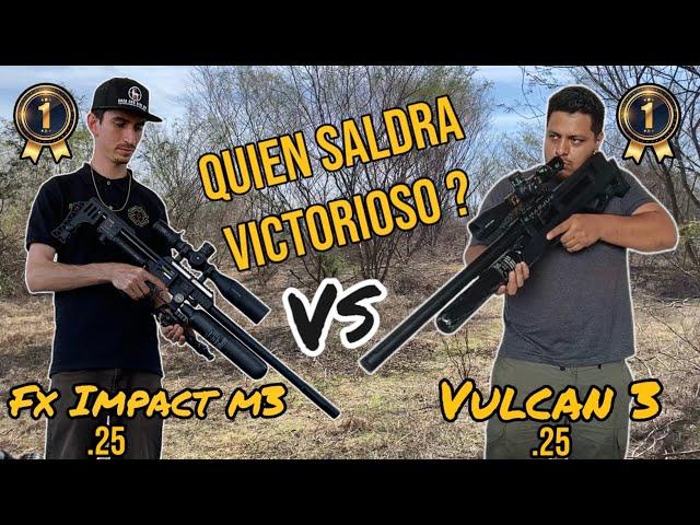 CUAL RIFLE GANARA ?? mira el desempeño de estos increíbles rifles fx impact m3 VS vulcan 3