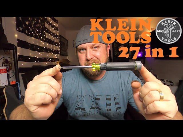 Klein Tools 27-in-1 Multi-Bit Screwdriver