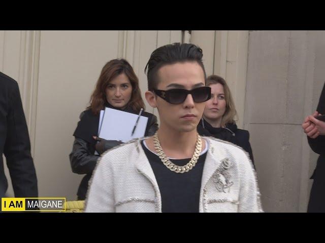 【G-DRAGON 】(ARRIVAL) @ CHANEL FASHION SHOW IN PARIS by MinVIPELF ®「I AM MAIGANE」GD 2015 150127