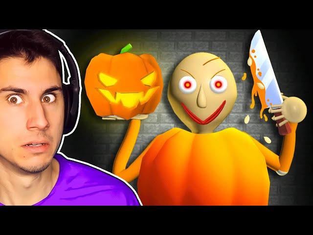 STAY AWAY From Baldi On Halloween!