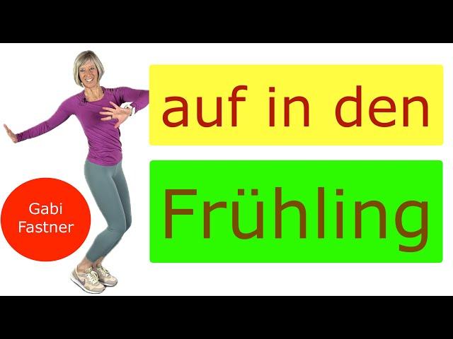  27 min. auf in den Frühling | Intervall mit High-Low Impact, ca. 3300 Schritte, ohne Geräte