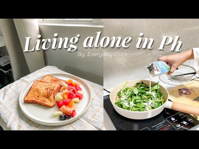 Living alone in the Philippines  • Easy meals to cook • Comforting Filipino dessert • Homebody