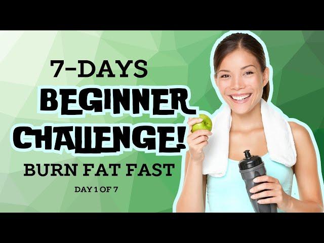 Day 1: Beginner AMRAP Workout | 10-Minute Weight Loss Challenge