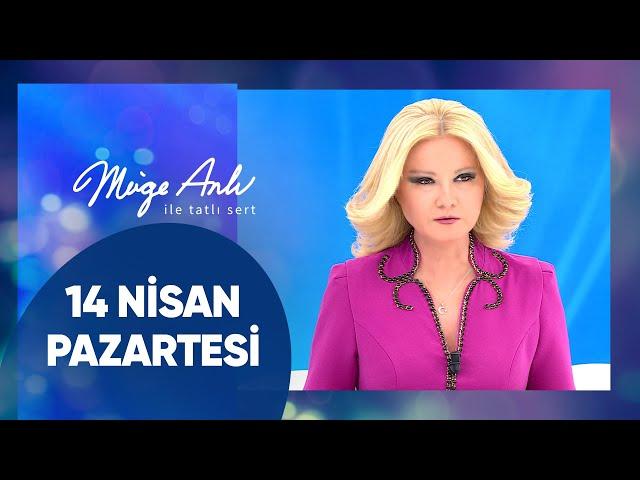 Müge Anlı ile Tatlı Sert | 14 Nisan 2025 Pazartesi - 17. Sezon