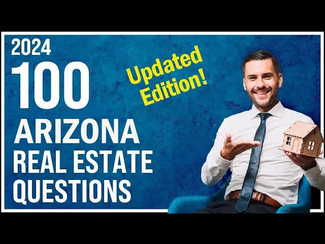 Arizona Real Estate Exam 2024 (100 Questions with Explained Answers - Updated Edition)