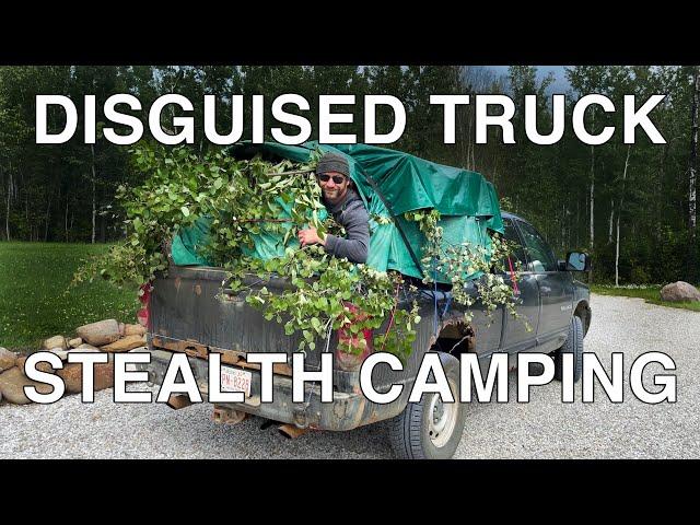 Disguised Truck Stealth Camping