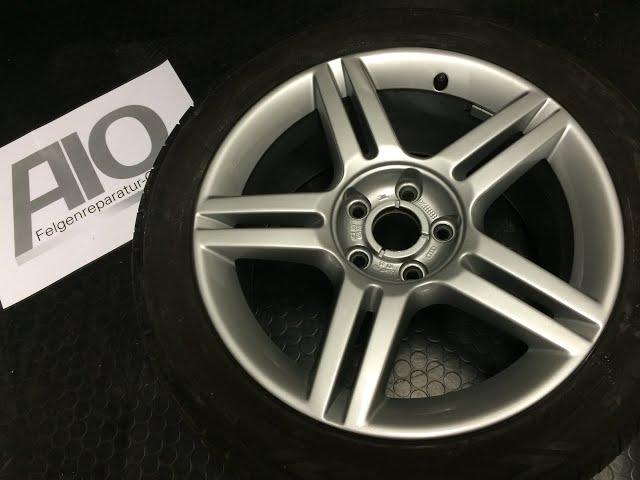 lf1.online Original Felge Audi A4 Alufelge 8E0601025AS AIO Felgenreparatur 17 Zoll