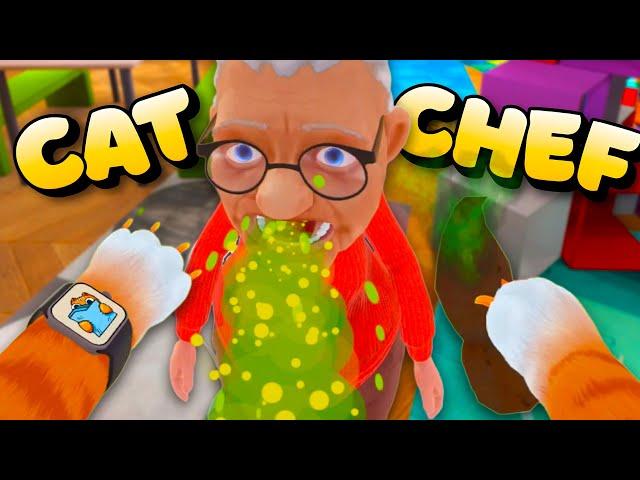 Becoming a Cat Chef GONE WRONG | I am Cat VR