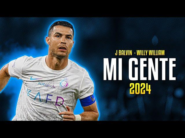Cristiano Ronaldo ► Mi Gente | J Balvin, Willy William 2024 ᴴᴰ