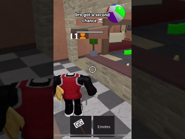 bro got a second chance ️ #roblox #mm2 #fypシ゚viral