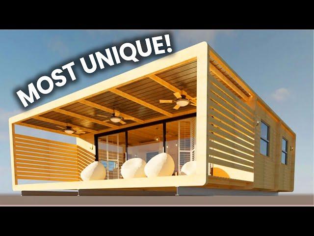 UNIQUE Timber Cargo Container Tiny House Tour | South Africa | Part 1  | Off Grid Life Option