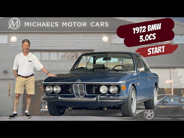 1972 BMW 3.0CS - Start