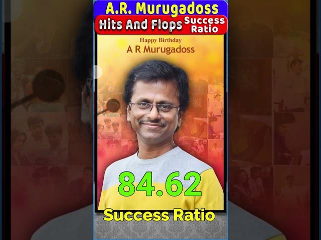 AR Murugadoss All Movies List | Hits and Flops | Success Ratio | #ShortsVideo