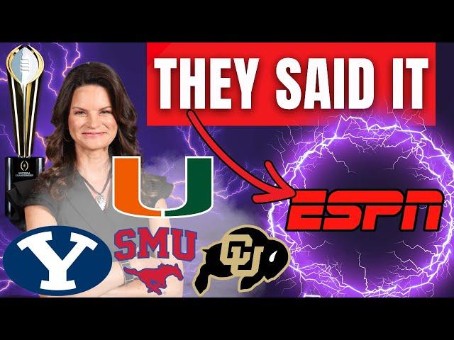 ESPN Source LEAKS CONCERNING News for ACC & Big 12 | Miami | SMU | BYU | COLORADO