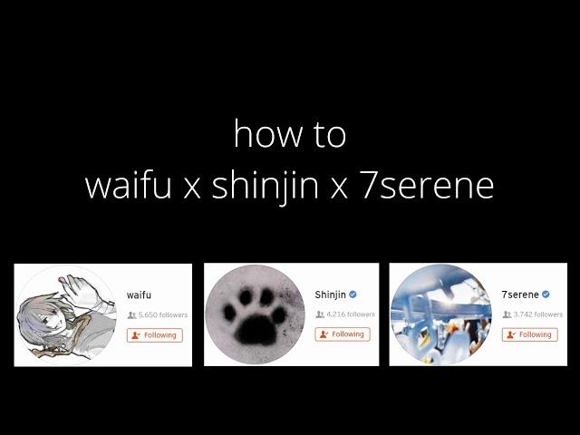 tutorial | waifu x shinjin x 7serene type beat