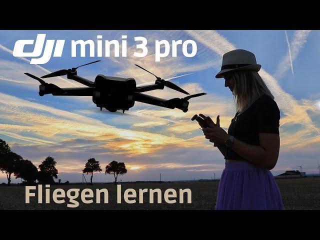 DJI MINI 3 PRO Anfänger Tutorial - Drohne Starten, Steuern, Landen, DJI Fly App...