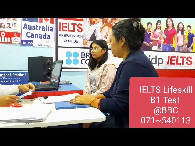 IELTS Life skills B1 Test in Nepal II Listening & Speaking Test ( Sample Test)