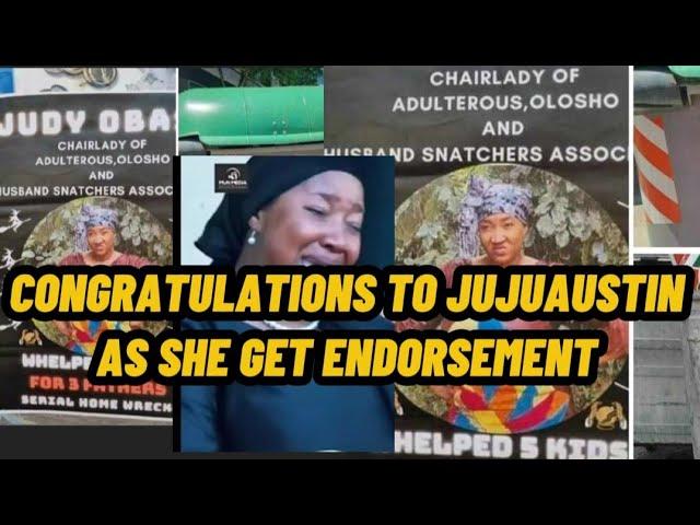 CONGRATULATIONS TO JUJUAUSTIN ON HER LATEST ENDORSEMENT.