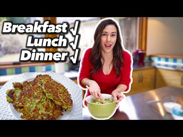 Breakfast, lunch or dinner: Easy Zucchini Pancakes