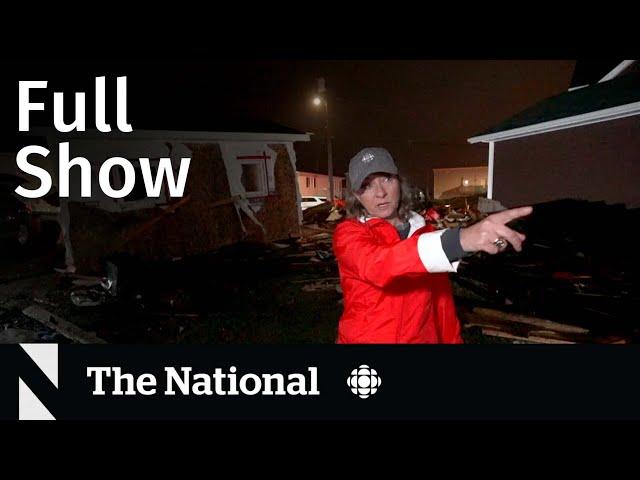 CBC News: The National | Fiona’s destruction, COVID travel rules, Asteroid crash