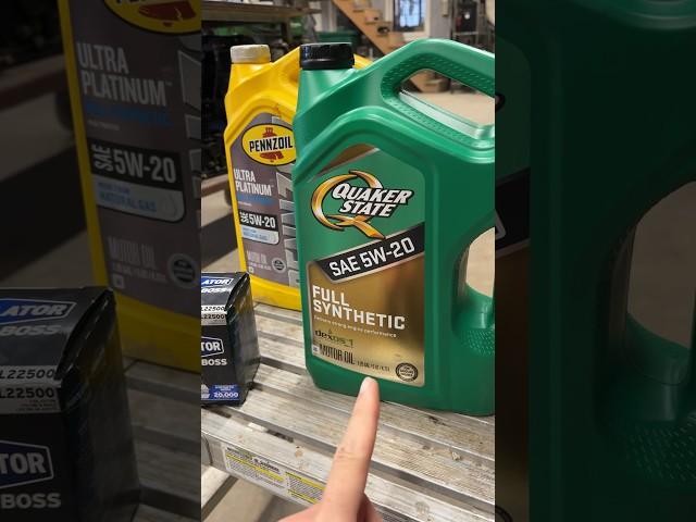 Pennzoil Ultra Platinum vs Valvoline vs Quaker State #automobile #diy #oil