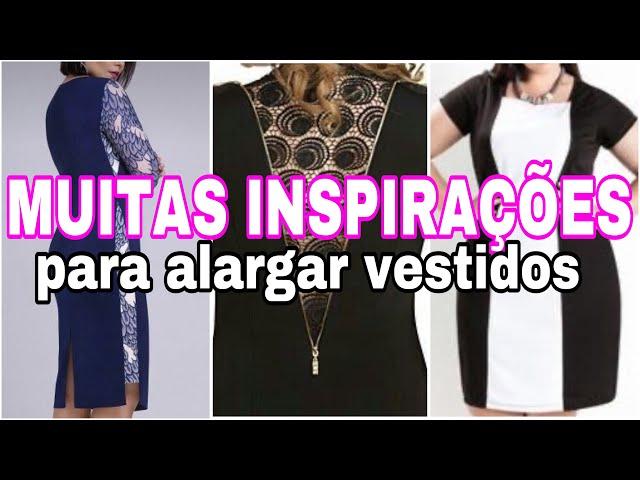 Muitas ideias incríveis para ALARGAR VESTIDOS / consertos de roupas