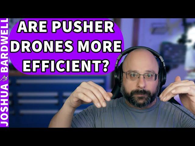 Do Pusher Drones Get Better Flight Time? What's The Difference? - FPV Questions