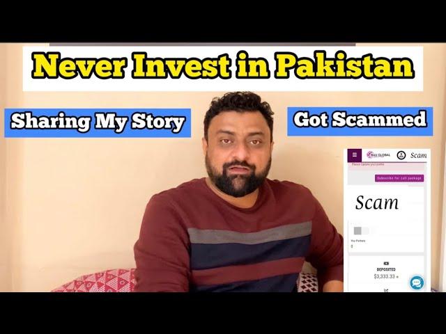 Reality of Investment Companies in Pakistan - How i got Scammed | awareness Vlog  