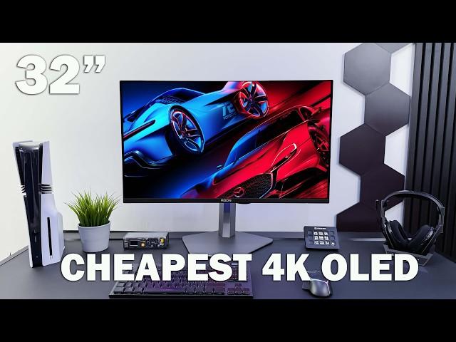 CHEAPEST 4K 32-inch QD-OLED Gaming Monitor for PC / PS5 / Xbox X