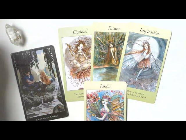 Tarot interactivo. Semana 14-20 octubre 2024. Guía divina, inspiración, oráculo, hadas, ángeles