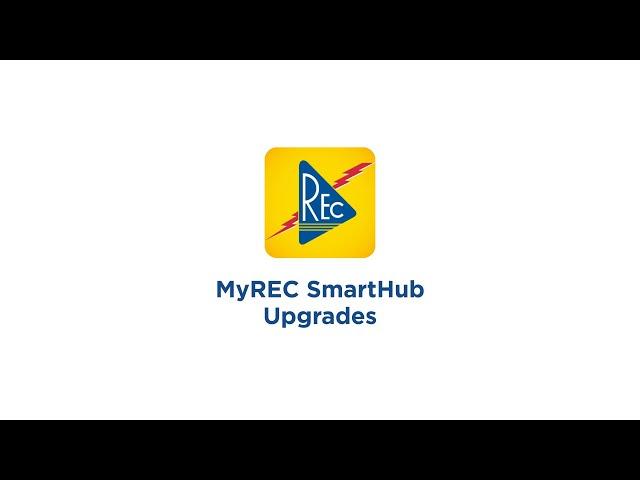 MyREC SmartHub App Upgrades