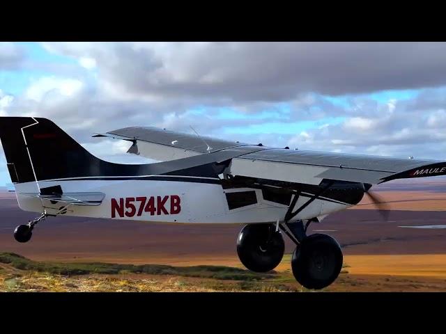 Alaskan Bush flying in the Maule Mx7-180